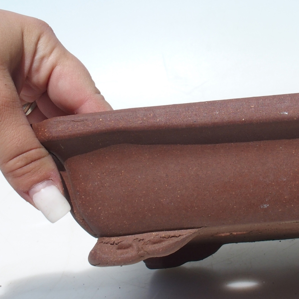 Bonsai miska 34 x 25,5 x 6 cm -  barva hnědá