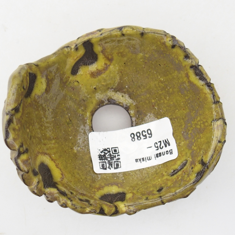 Keramická Skořápka  8,5 x 8 x 6 cm , barva žlutá