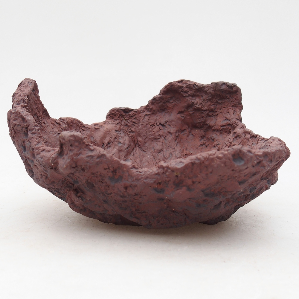 Keramická Skořápka  14 x 14 x 8 cm , barva hnědá