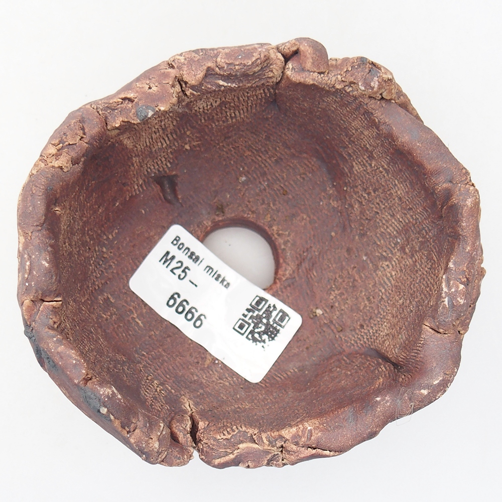 Keramická Skořápka  9 x 8,5 x 6 cm , barva hnědá