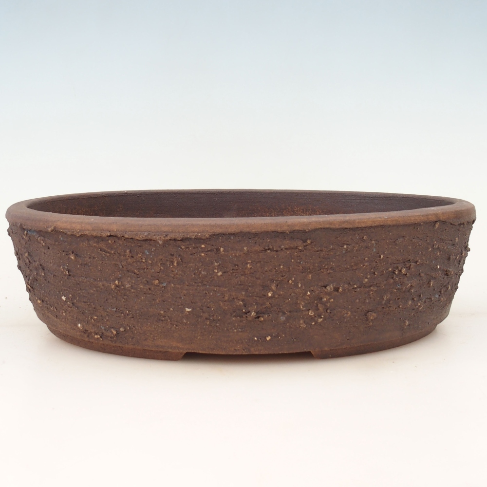Bonsai miska 32,5 x 26 x 8,5 cm , barva hnědá