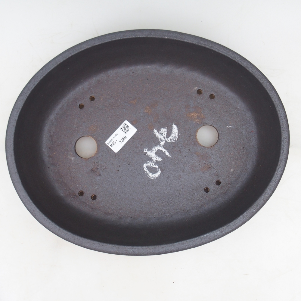 Bonsai miska 33 x 26 x 8 cm , barva hnědá