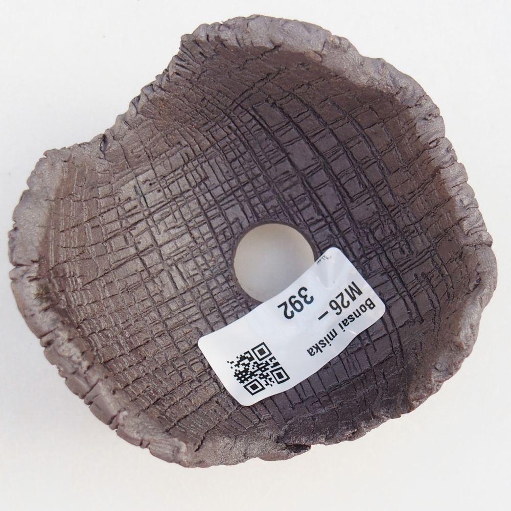 Keramická Skořápka 8 x 8 x 6,5 cm , barva kovová