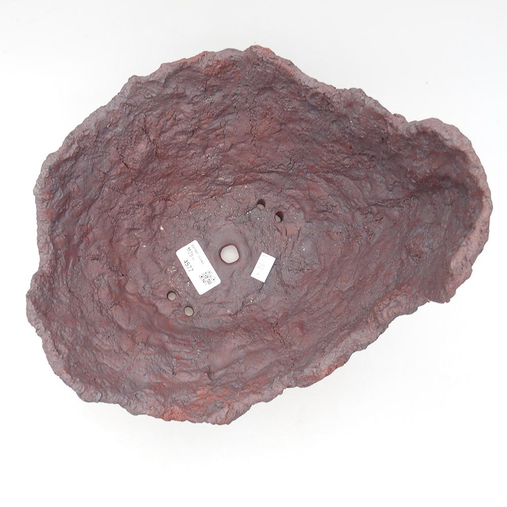 Keramická Skořápka  23,5 x 24,5 x 20 cm , barva hnědá