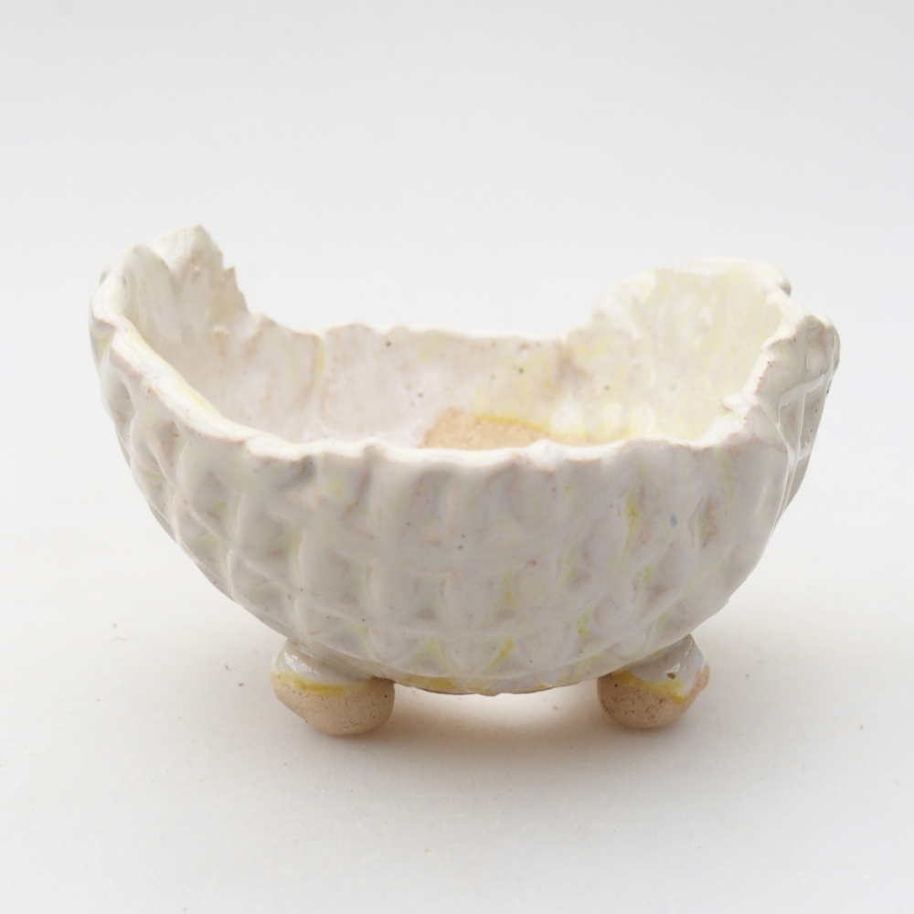 Keramická Skořápka  8 x 8 x 5 cm , barva zelená