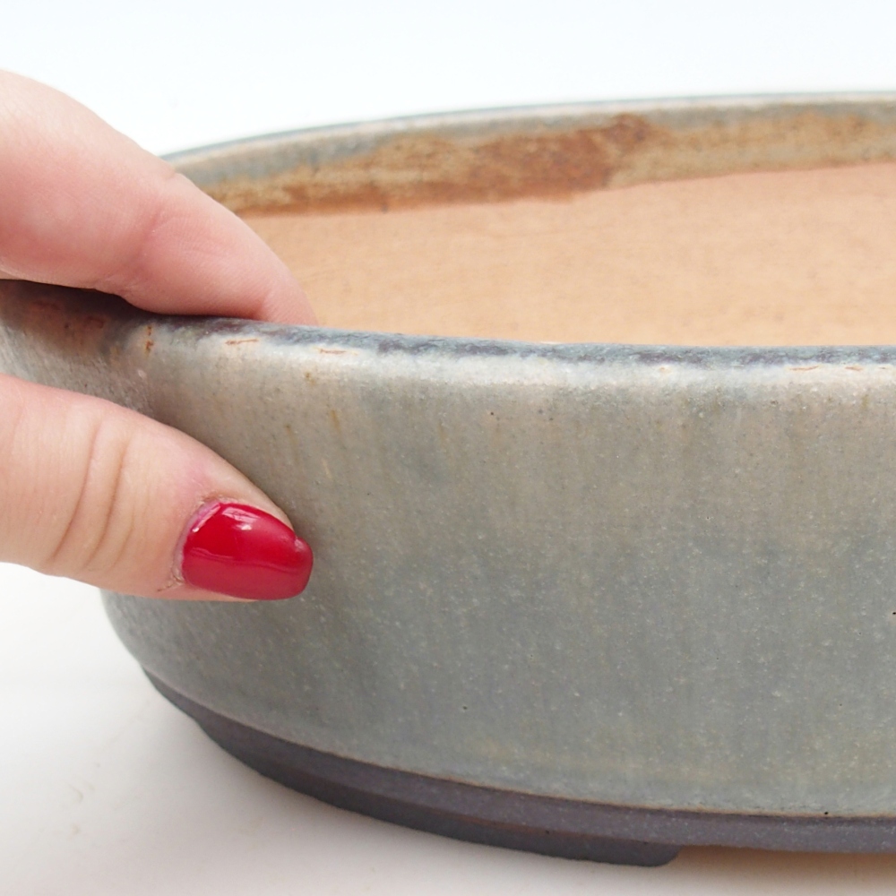 Bonsai miska 27 x 21 x 7,5 cm , barva modrá