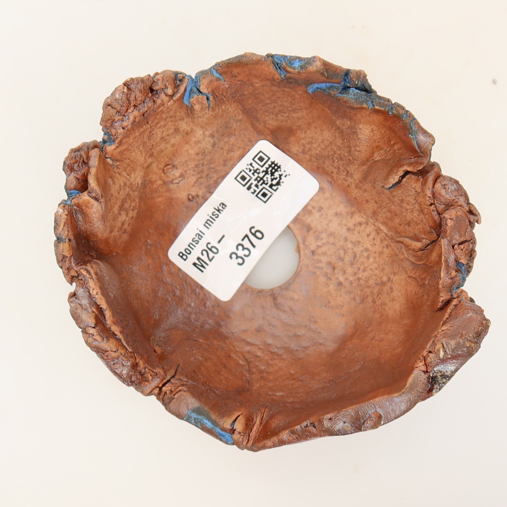 Keramická Skořápka 9 x 9 x 5,5 cm , barva modrá