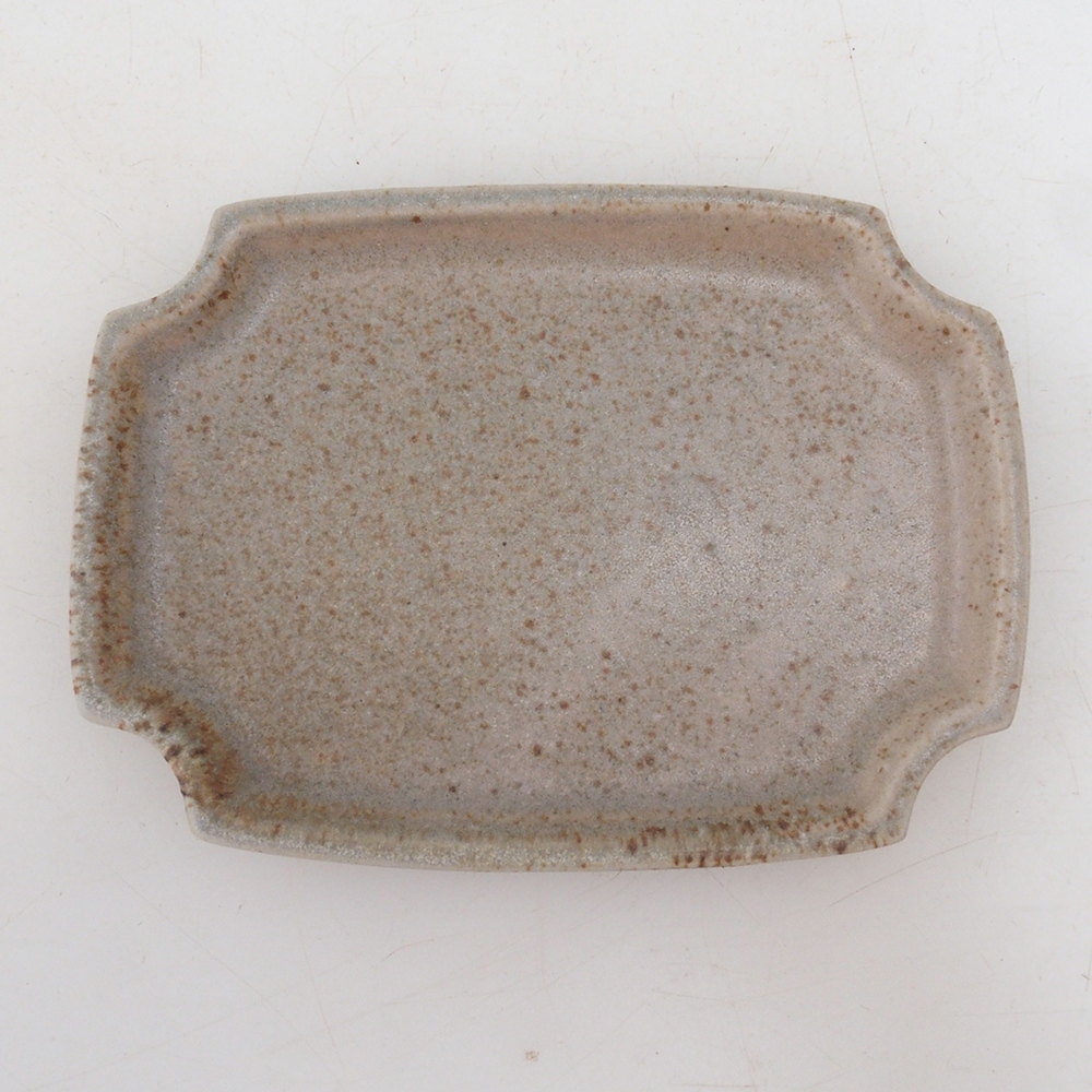 Keramická podmiska H01 - 11,5 x 8 x 0,5 cm- béžová
