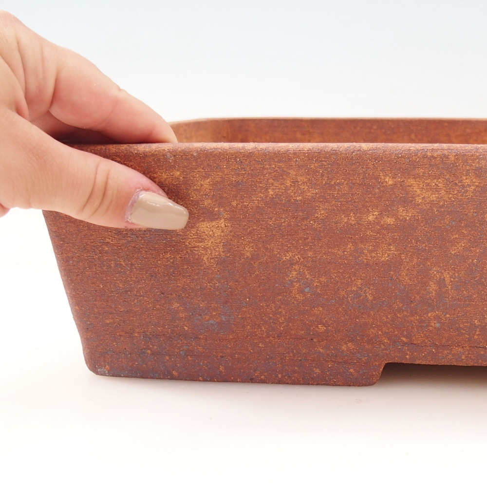 Bonsai miska 34,5 x 27 x 8,5 cm , barva hnědá