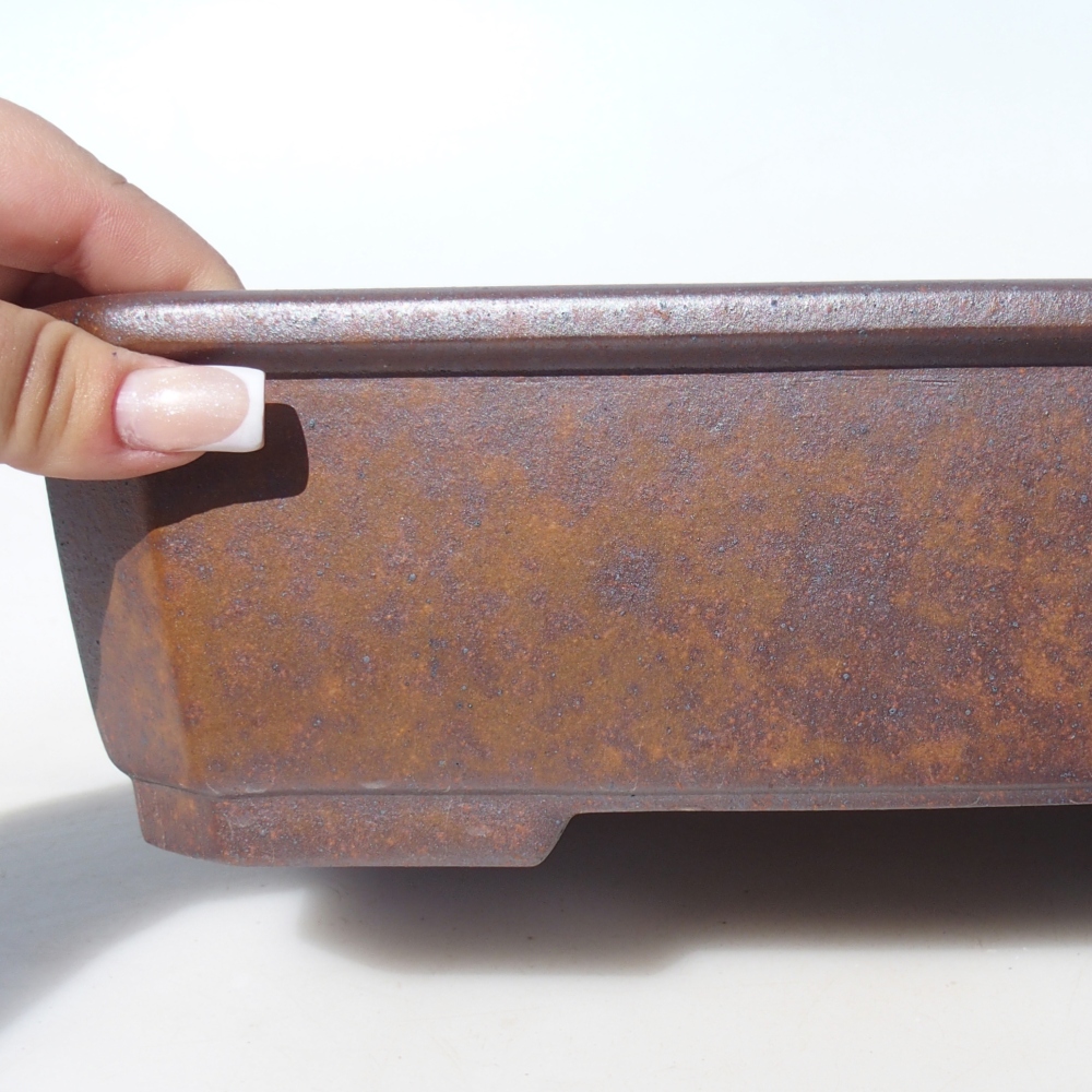 Miska 27 x 19,5 x 8 cm barva hnědá