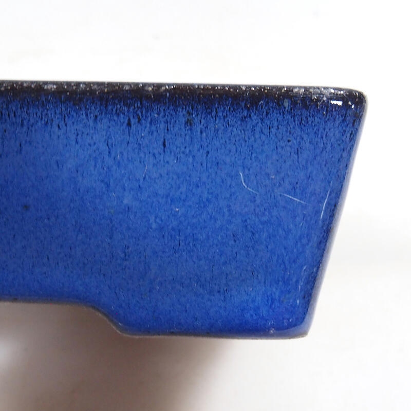 Bonsai miska 14,5 x 11 x 4,5 cm, barva modrá