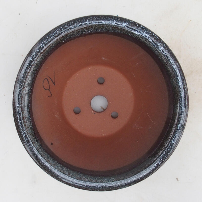 Bonsai miska 15 x 15 x 7 cm, barva vínovošedá