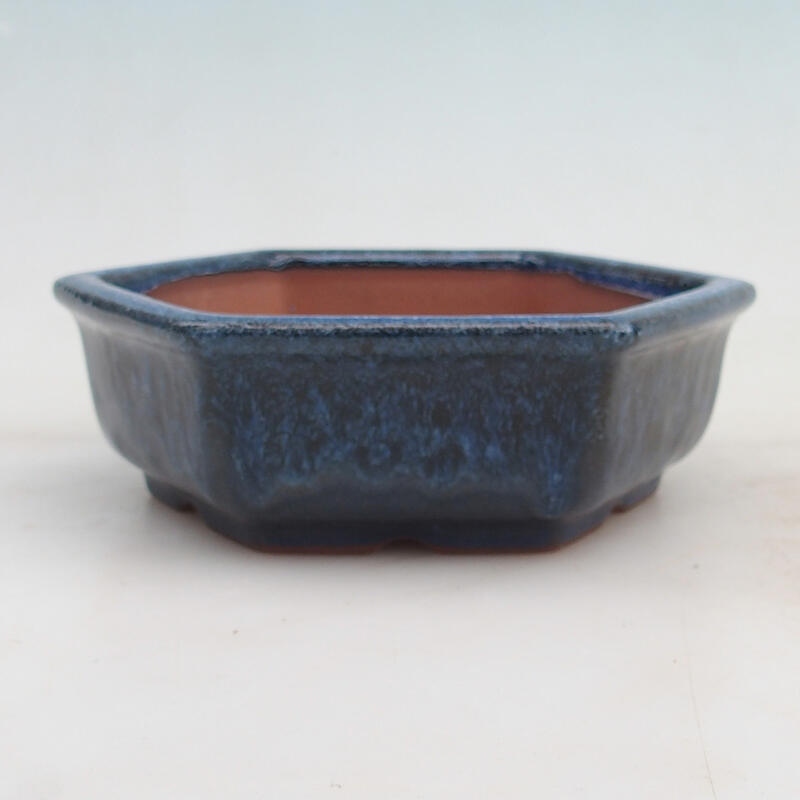 Bonsai miska 16 x 14 x 5 cm, barva modrá