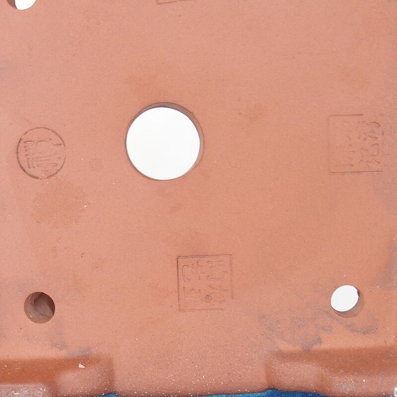 Bonsai miska 16 x 16 x 9,5 cm, barva hnědá