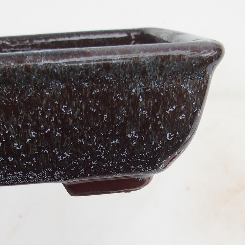 Bonsai miska 17,5 x 13 x 5,5 cm, barva šedá