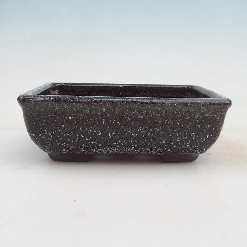 Bonsai miska 17,5 x 13 x 5,5 cm, barva šedá
