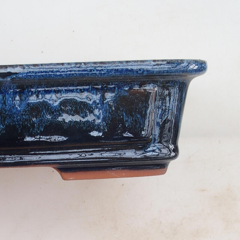 Bonsai miska 25 x 20 x 6 cm, barva modrá