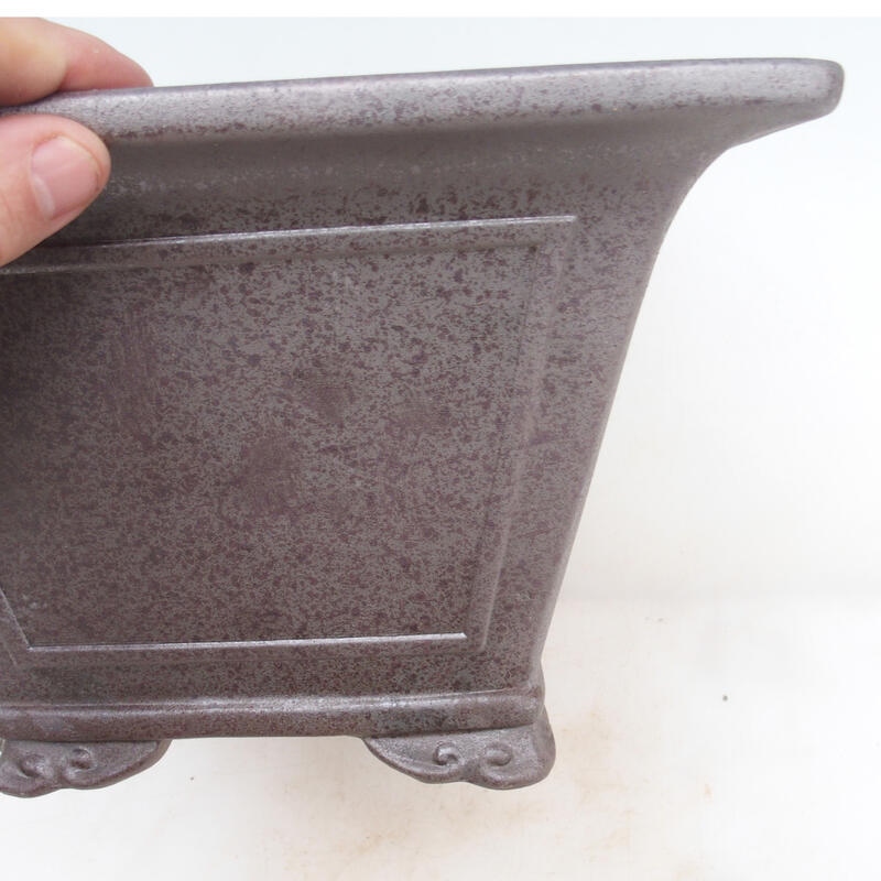 Bonsai miska 26 x 26 x 17 cm, barva přírodní