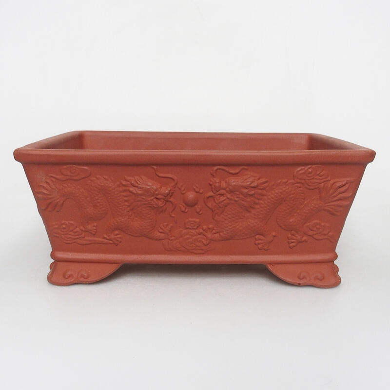 Bonsai miska 27,5 x 21 x 11 cm, barva cihlová