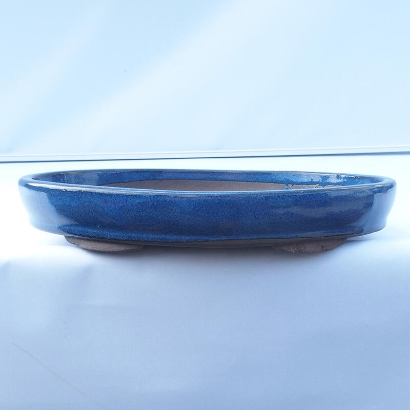 Bonsai miska 30 x 20 x 4,5 cm barva modrá