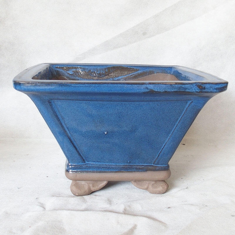 Bonsai miska 33 x 33 x 20 cm, barva modrá