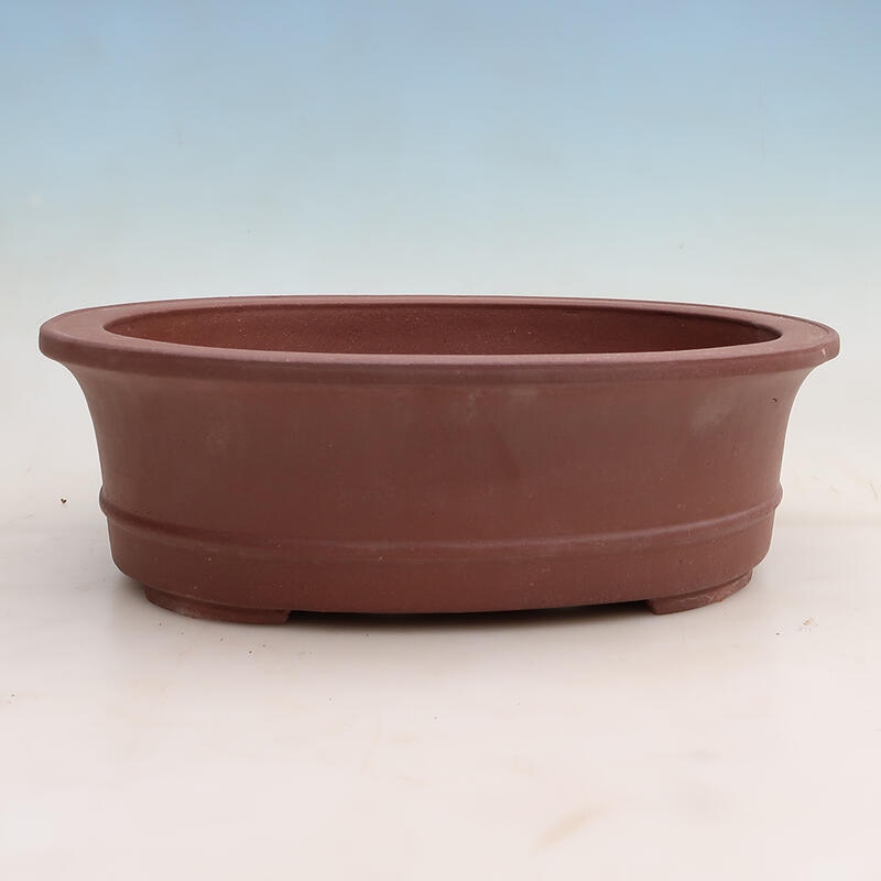 Bonsai miska 36x x 28,5 x 11,5 cm, barva hnědá