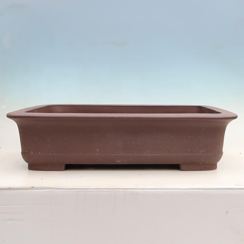 Bonsai miska 60 x 45 x 14,5 cm, barva hnědá