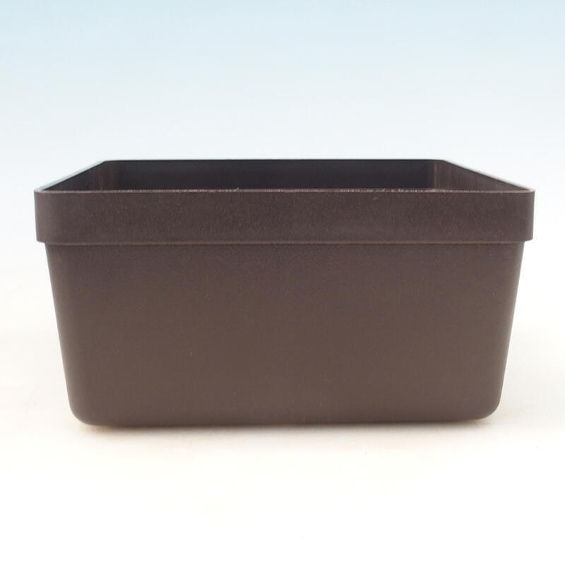 Bonsai miska plast YMDR-3 hnědá - 20 x 20 x 10 cm