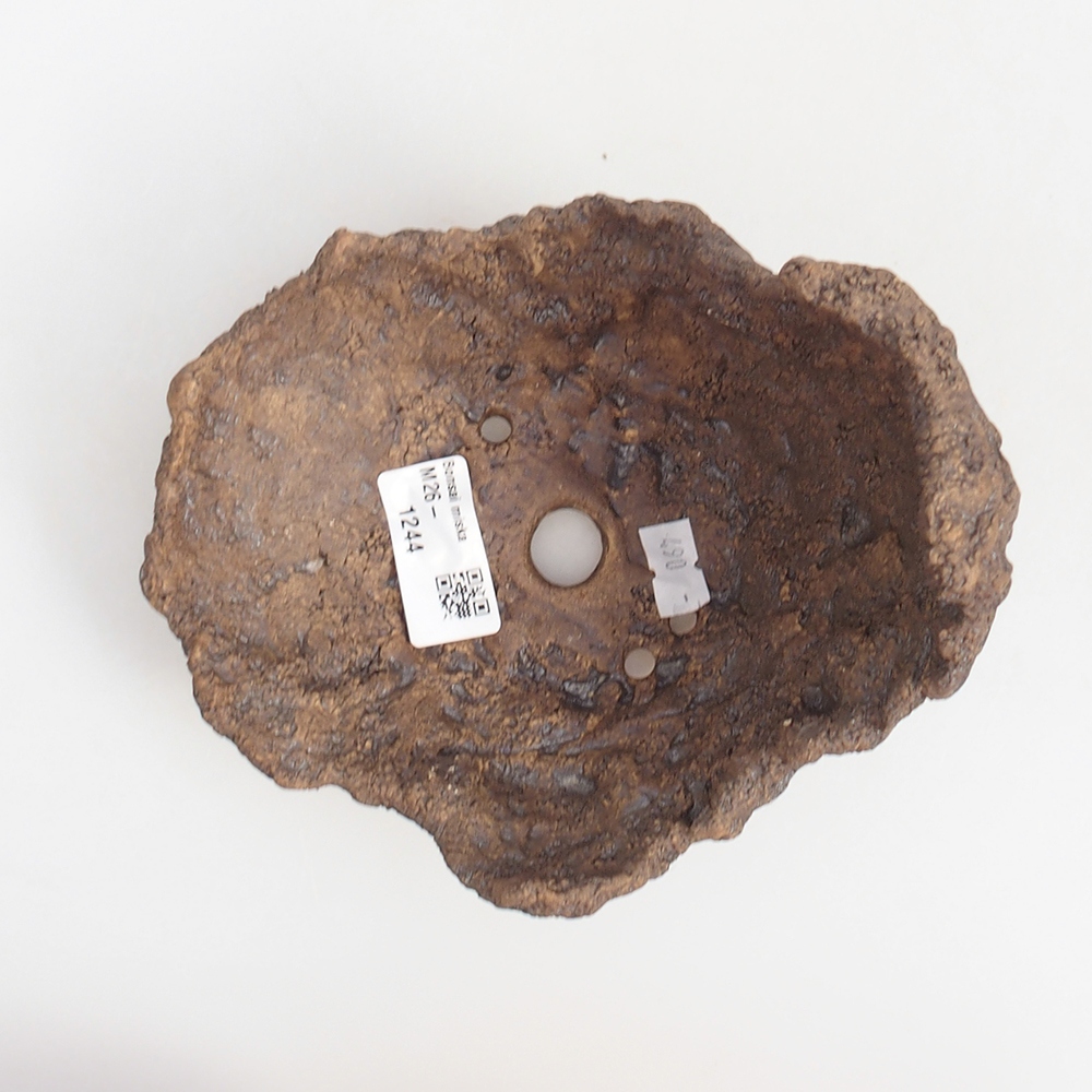 Keramická Skořápka 14,5 x 13 x 13 cm , barva hnědá