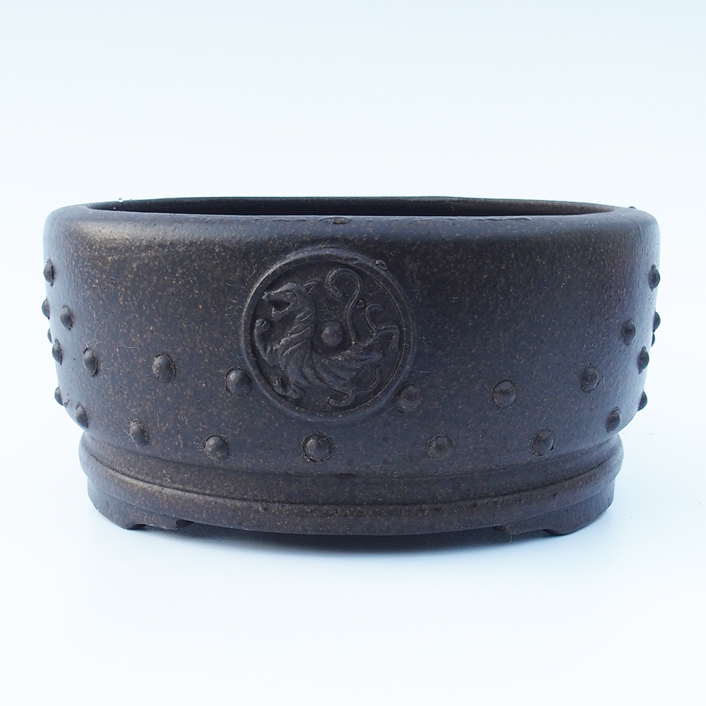Miska 25 x 25 x 11,5 cm barva hnědookrová
