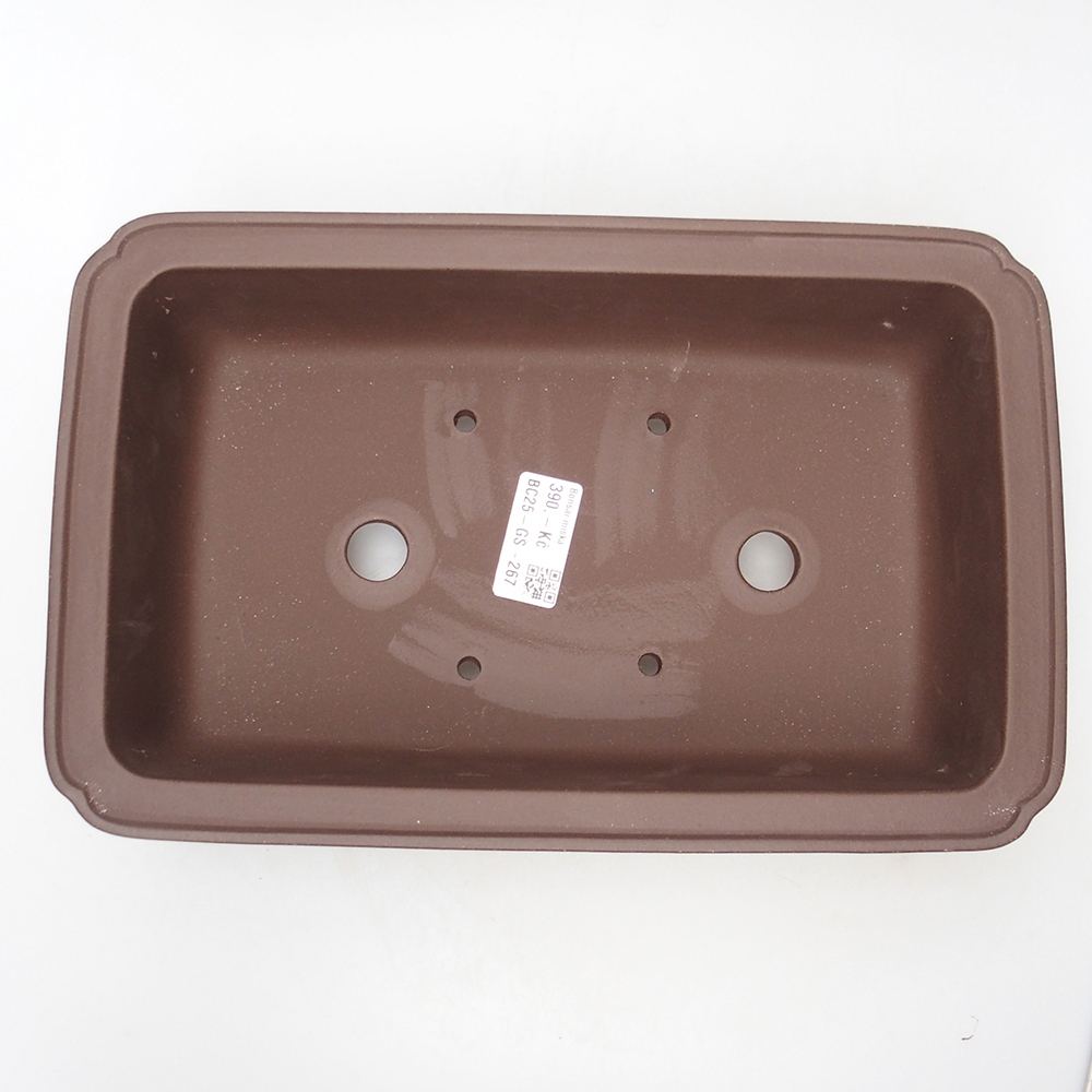 Miska 28 x 18 x 7,5 cm barva hnědá