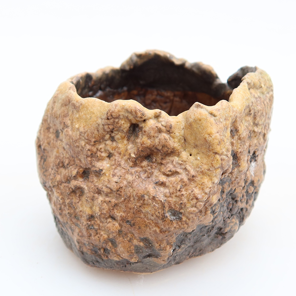 Keramická Skořápka  5,5 x 5,5 x 6 cm , barva hnědá