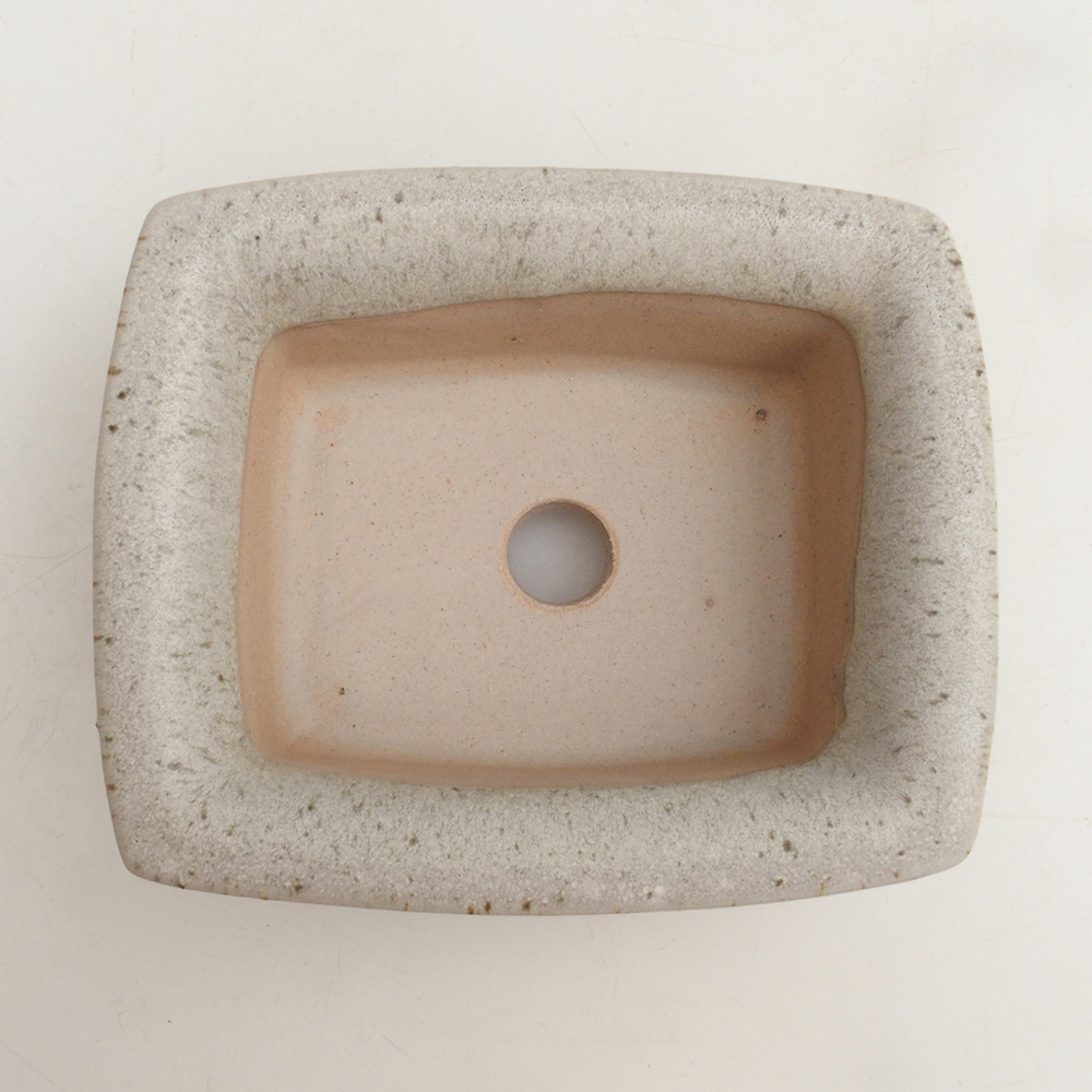 Bonsai miska H11 - 11,5 x 10 x 4 cm. - béžová
