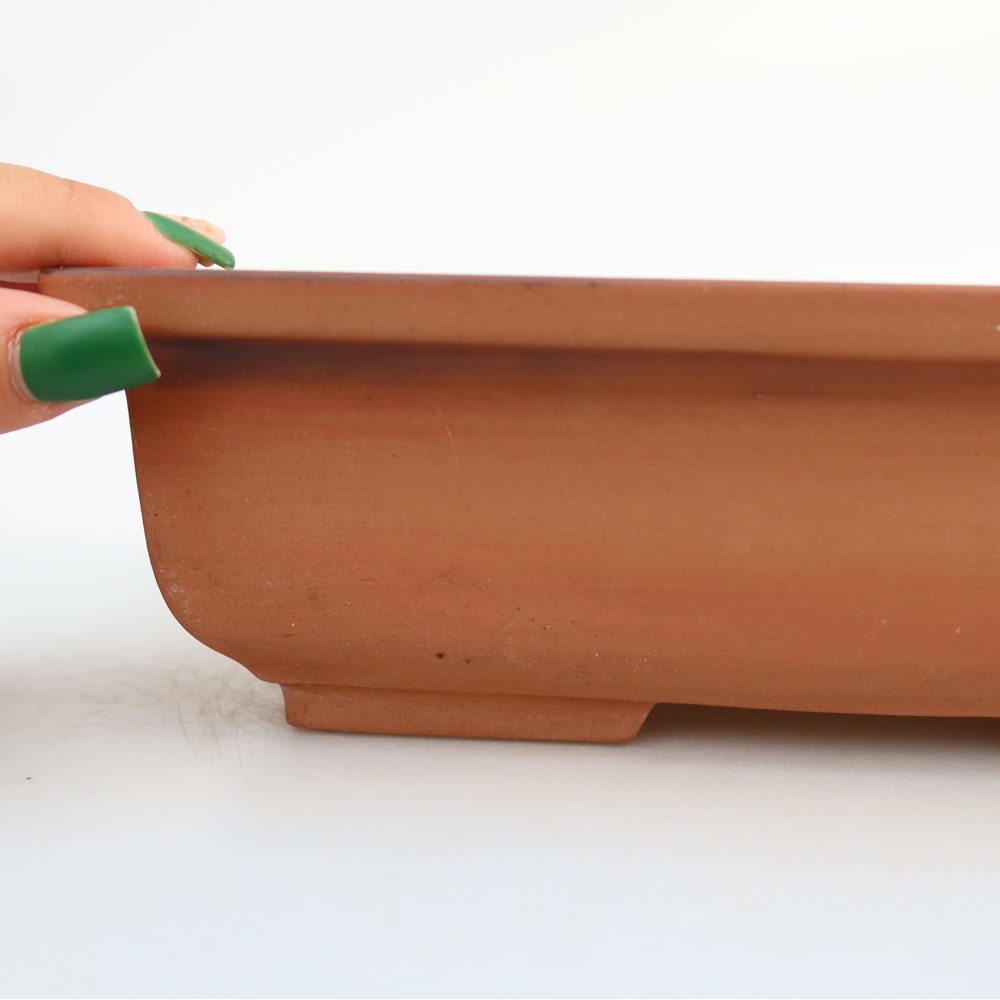 Keramická Miska  24,5 x 19 x 7 cm , barva cihlová