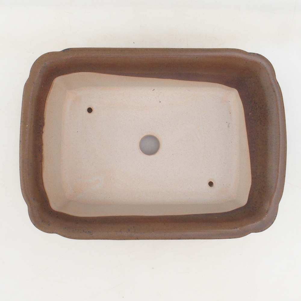 Bonsai miska H50 - 17 x 12,5 x 5,5 cm. - hnědá