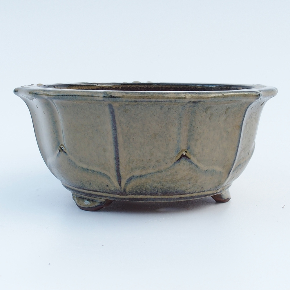 Miska 19 x 19 x 8,5 cm barva šedá