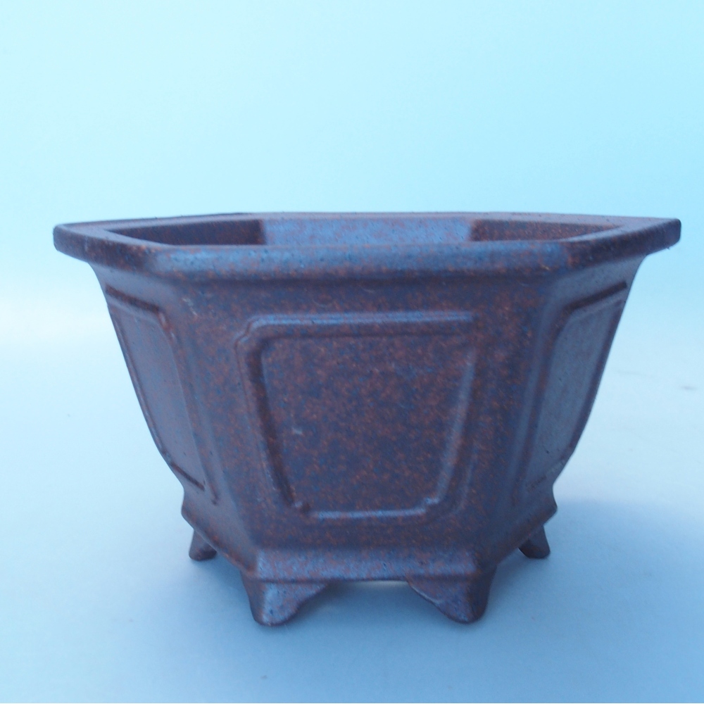 Miska 17 x 15 x 9,5 cm barva hnědá