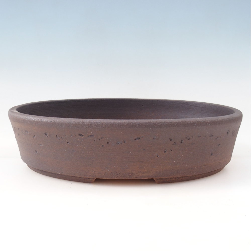 Bonsai miska 31,5 x 25 x 8 cm , barva hnědá