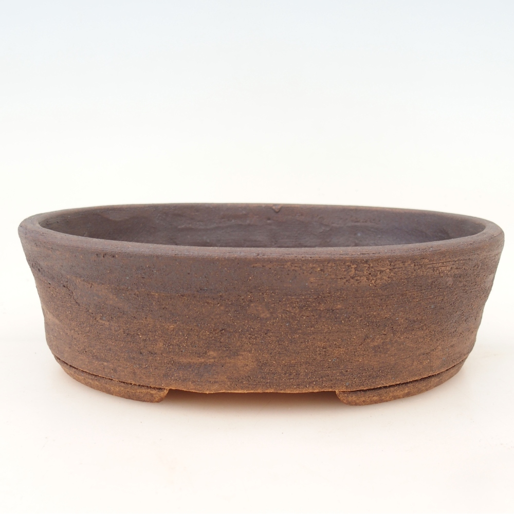 Bonsai miska 19,5 x 16 x 6 cm , barva hnědá