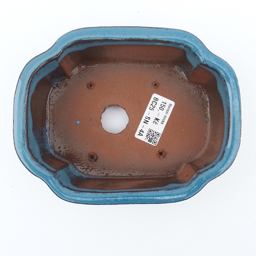 Miska 16 x 13 x 5,5  cm barva modrá