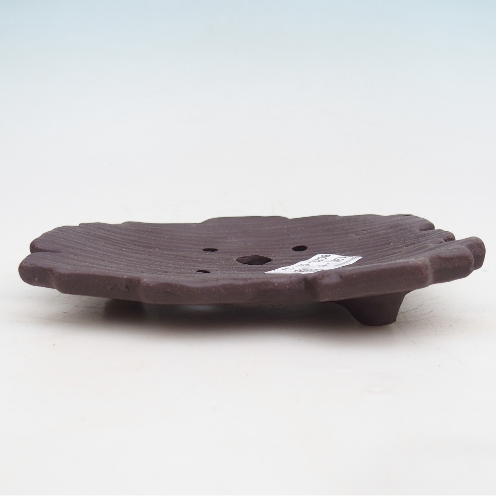 Keramická Skořápka  16 x 12 x 3 cm , barva hnědá