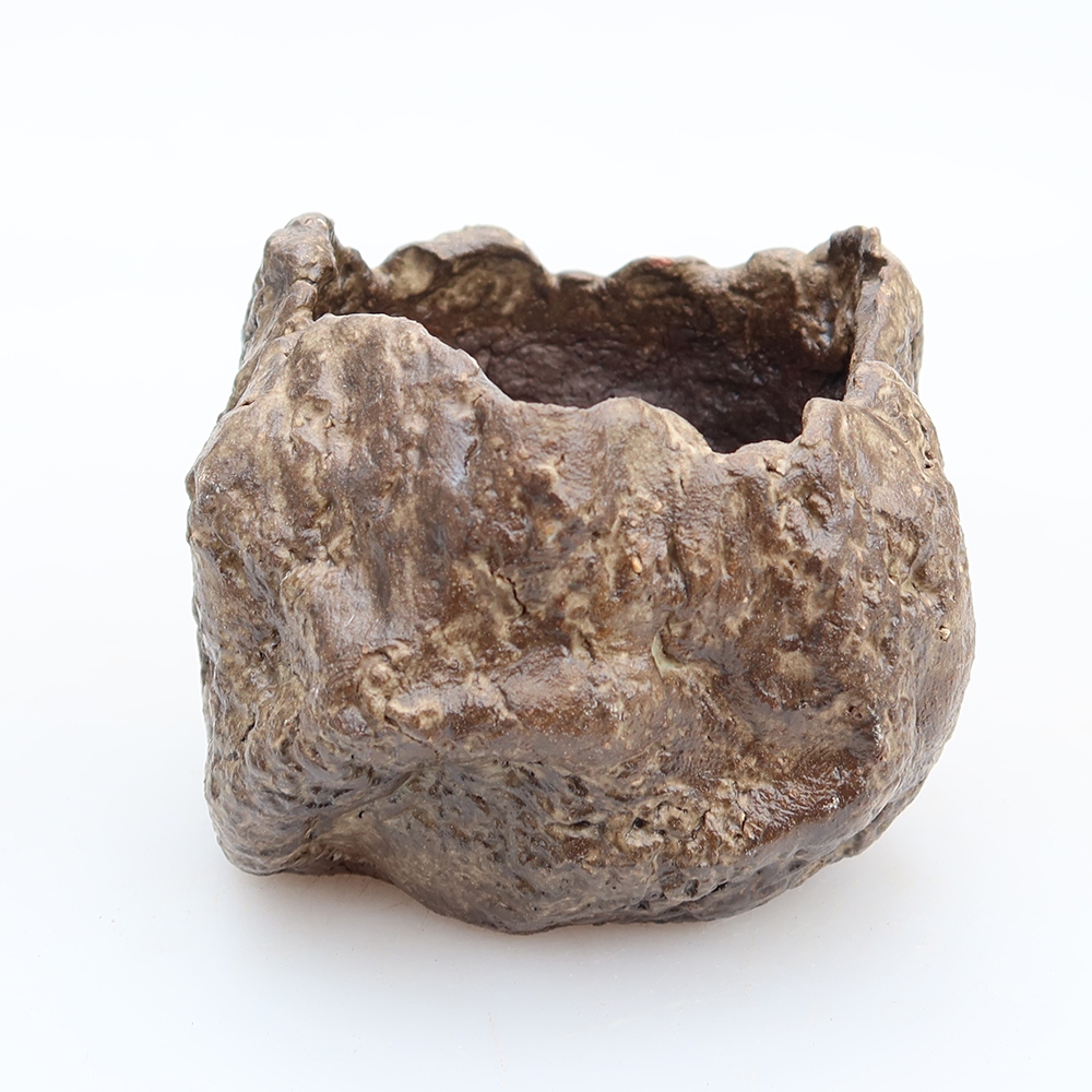 Keramická Skořápka  5,5 x 5,5 x 6 cm , barva hnědá
