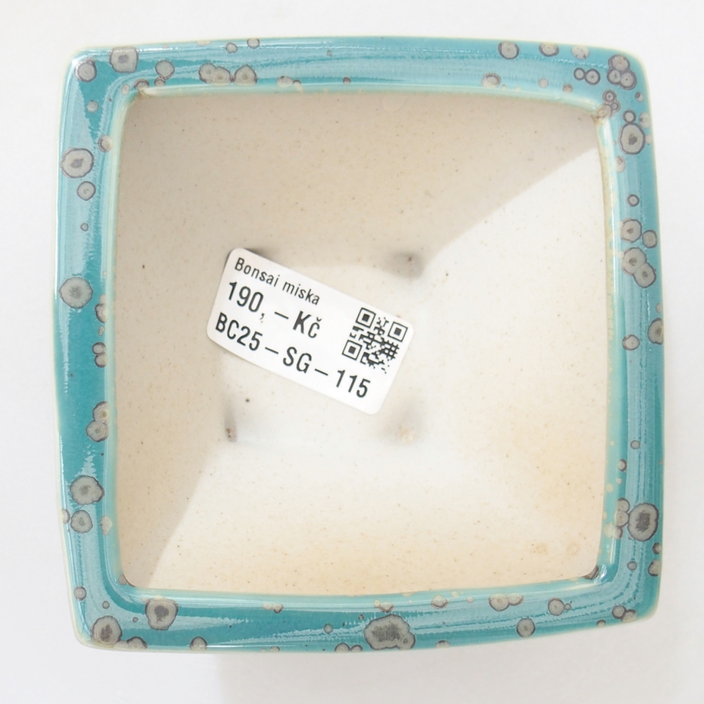 Miska 10,5 x 10,5 x 5,5 cm barva modrá