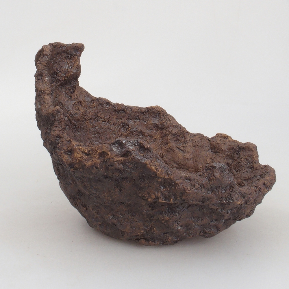 Keramická Skořápka  17,5 x 15 x 16 cm , barva hnědá
