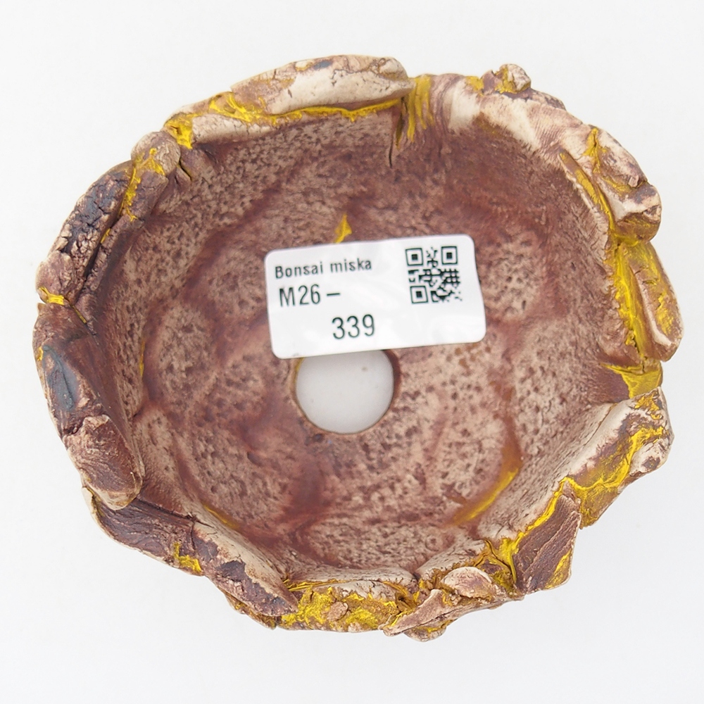 Keramická Skořápka 9,5 x 9 x 7 cm , barva žlutá