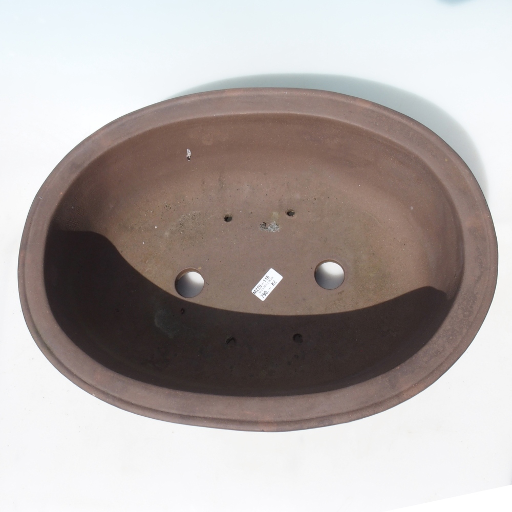 Bonsai miska 52,5 x 38,5 x 18 cm -  barva hnědá