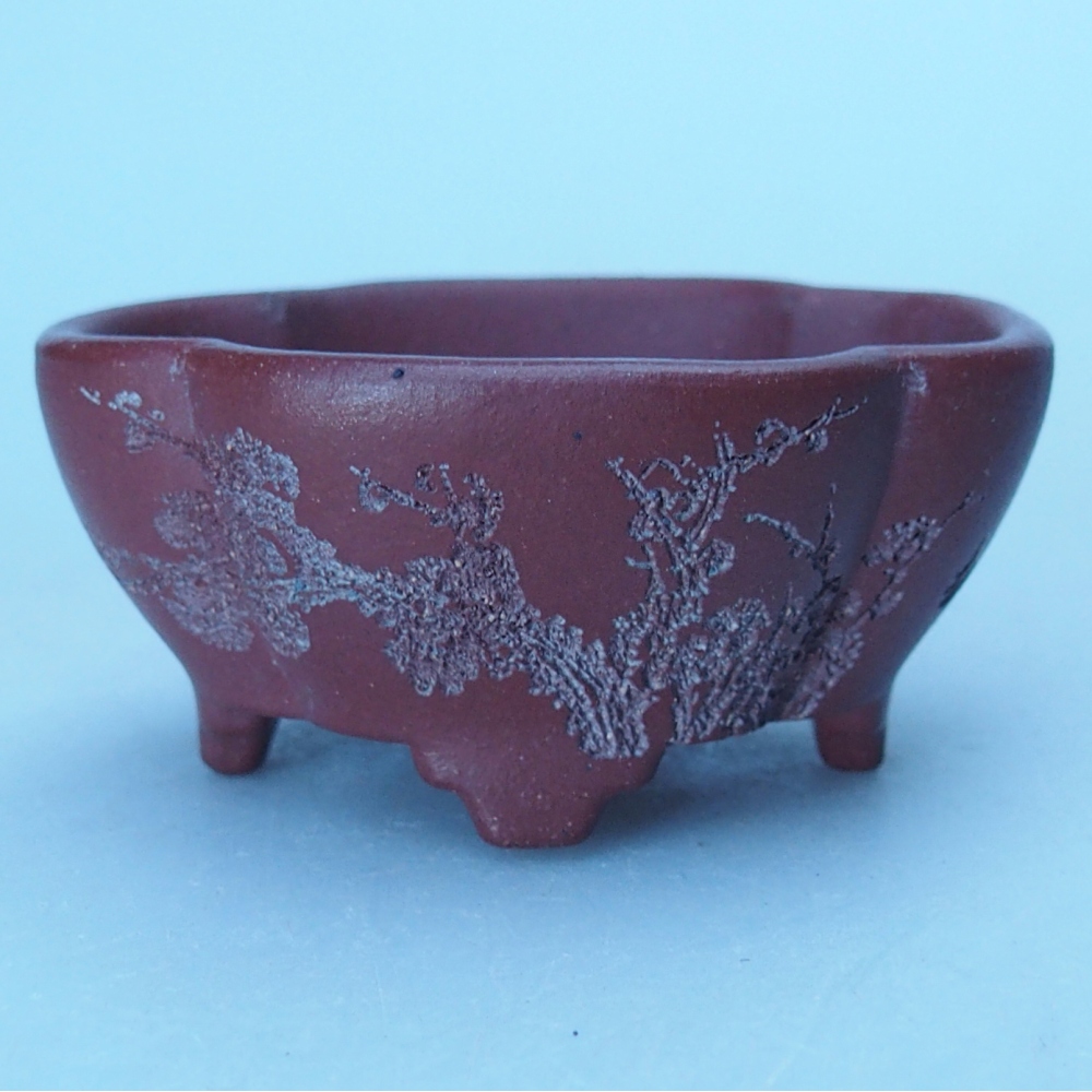 Miska 4,5 x 4 x 2 cm barva hnědá