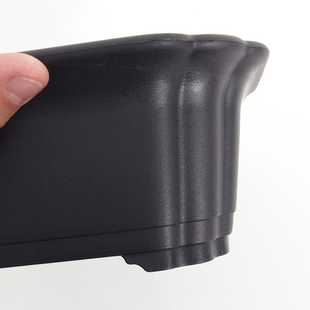 Miska plast MP-17 -  24 x 18,5 x 8,5 cm barva černá