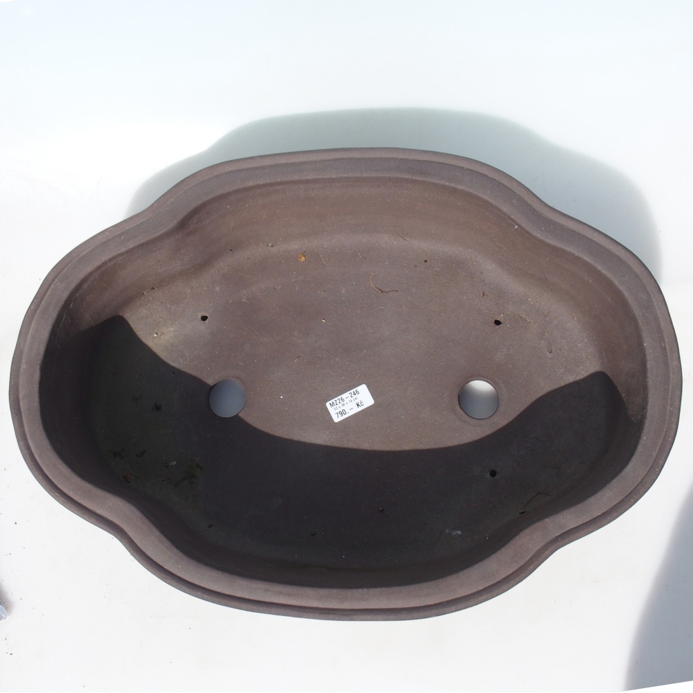 Bonsai miska 53 x 38 x 14 cm -  barva hnědá