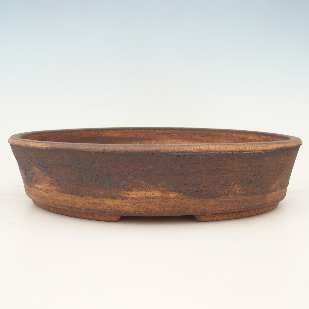 Bonsai miska 32,5 x 25 x 8 cm , barva hnědá